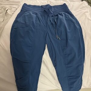 Blue studio pants